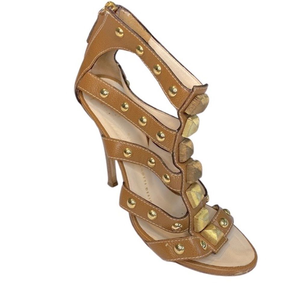 Giuseppe Zanotti Studded Gladiator Stiletto Sandals EU 36